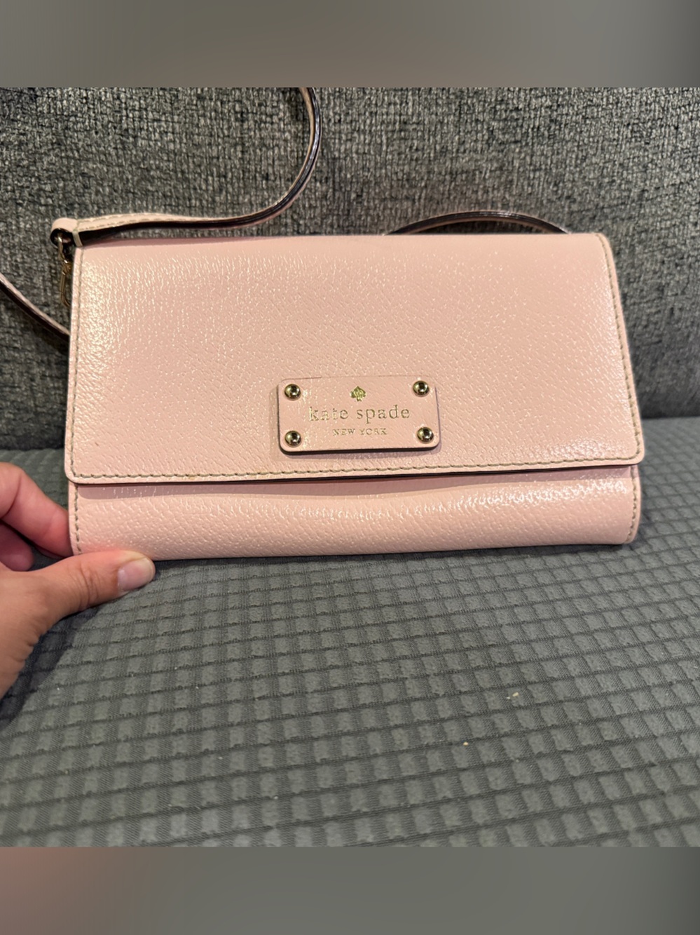 Kate Spade crossbody wallet - ballet pink 🩰